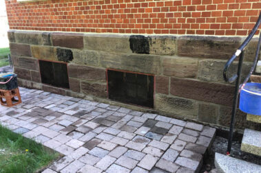 Sanierung Wand - Naturstein