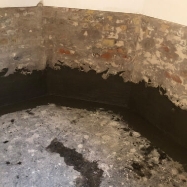 Abdichtung bei aufsteigender Feuchtigkeit